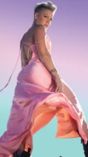 ai character: P!nk background