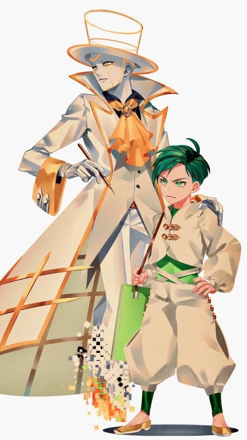 ai character: Heaven’s Door background