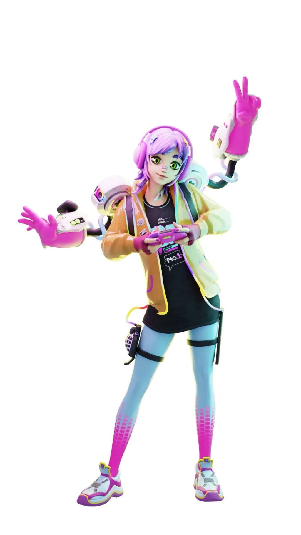 ai character: Mae background