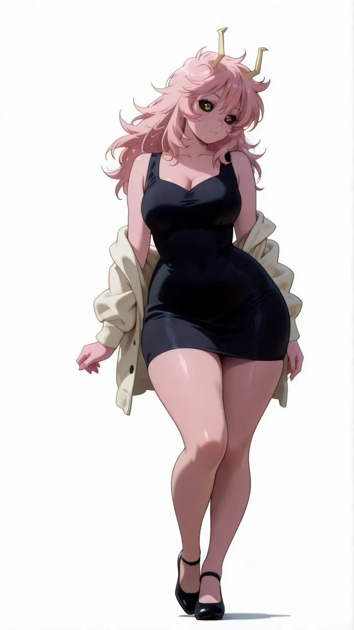 ai character: Mina Ashido  background