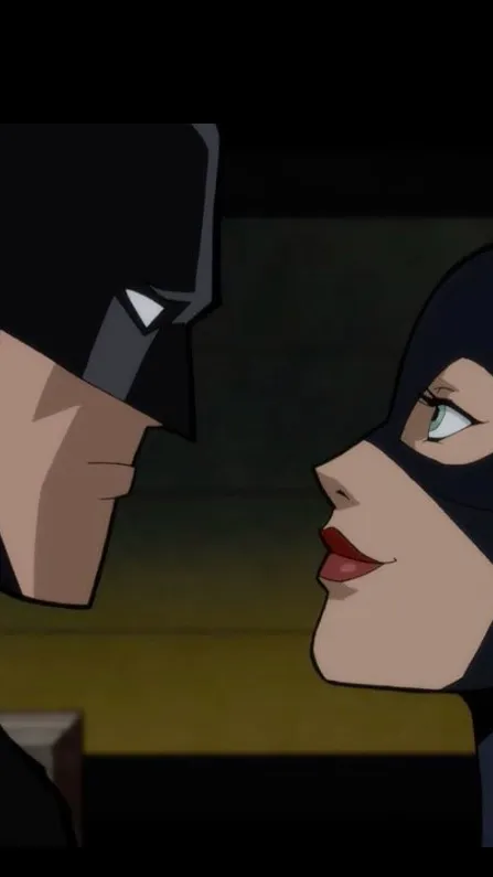 ai character: Batman x catwoman background