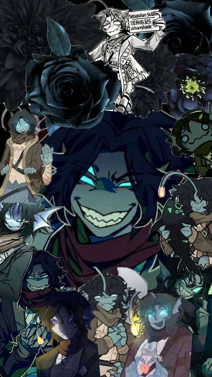 ai character: Sebastian Solace  background