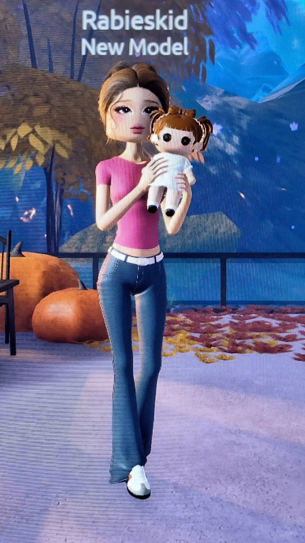 ai character: child hood lana background