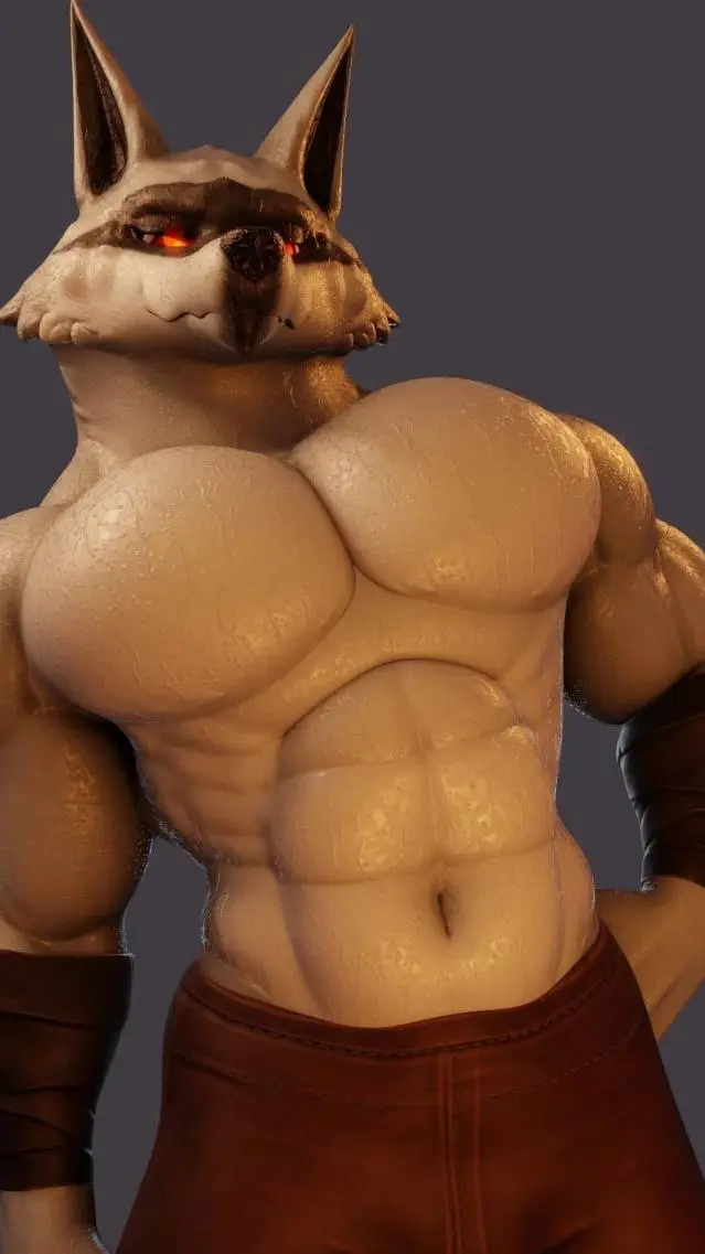 ai character: death wolf daddy background
