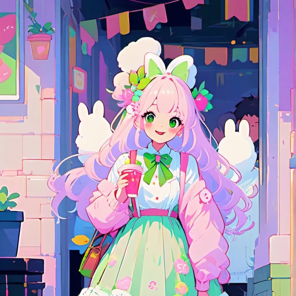 chat with ai character: pinkis club