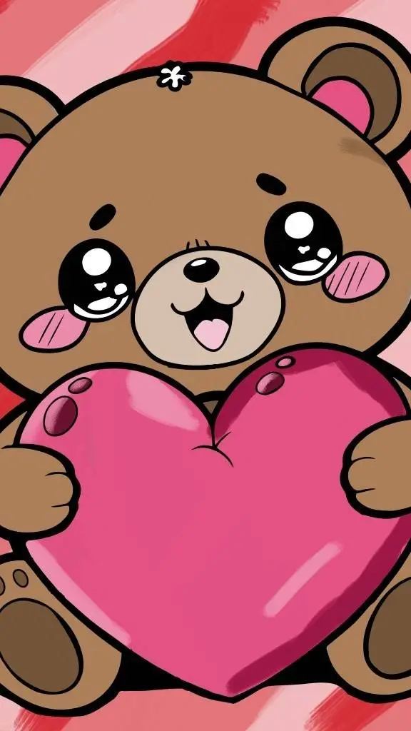 ai character: MHA TEDDY BEAR background