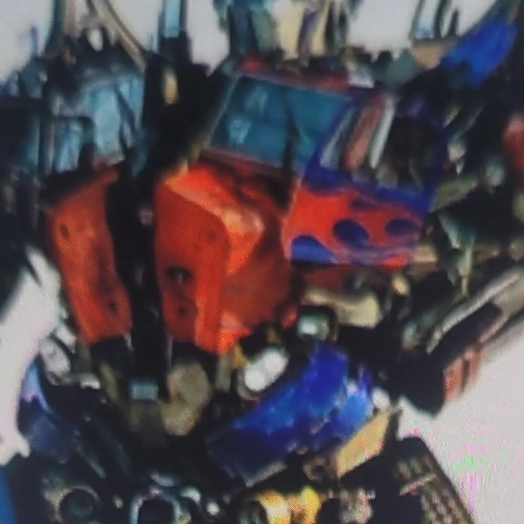 chat with ai character: Optimus hits bee