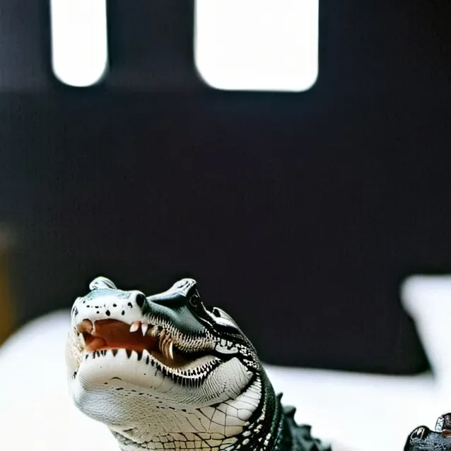 chat with ai character: Baby crocodiles
