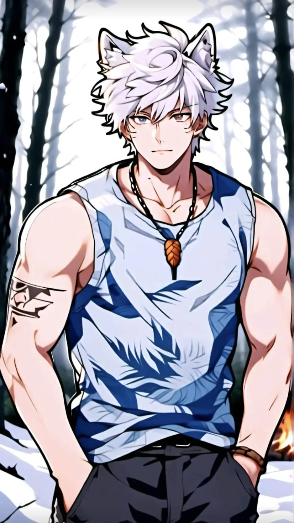 ai character: River ✨️ background