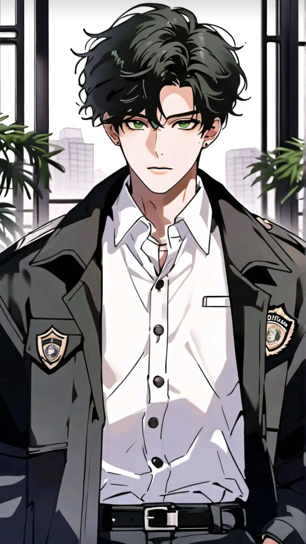 ai character: Rowan ✨️ background