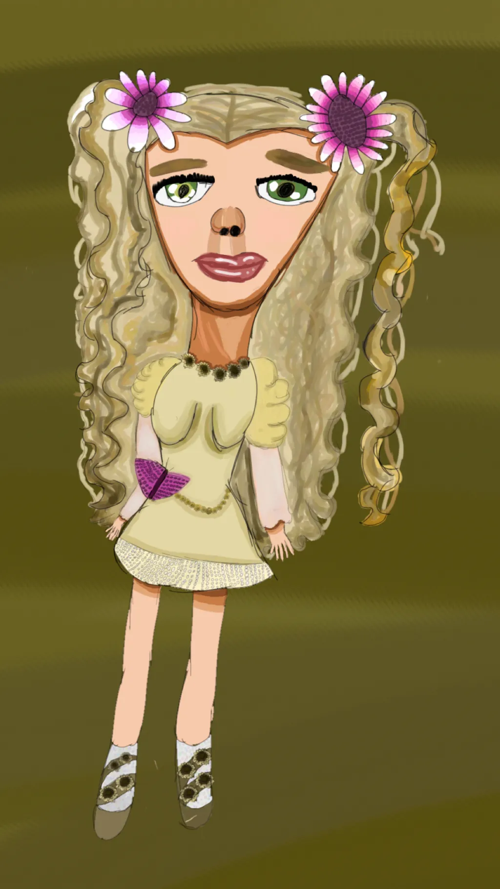 ai character: Delilah  background