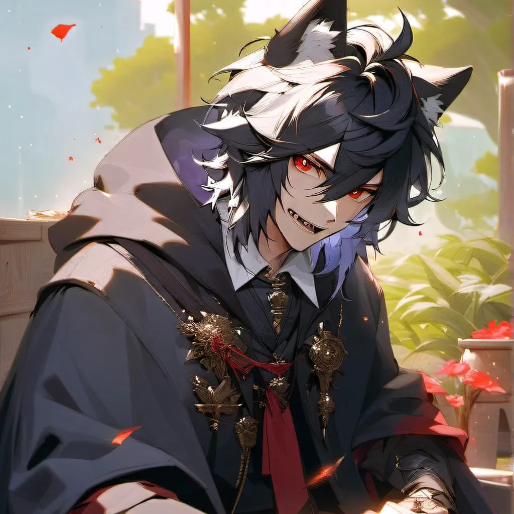 chat with ai character: Vampire x Werewolf