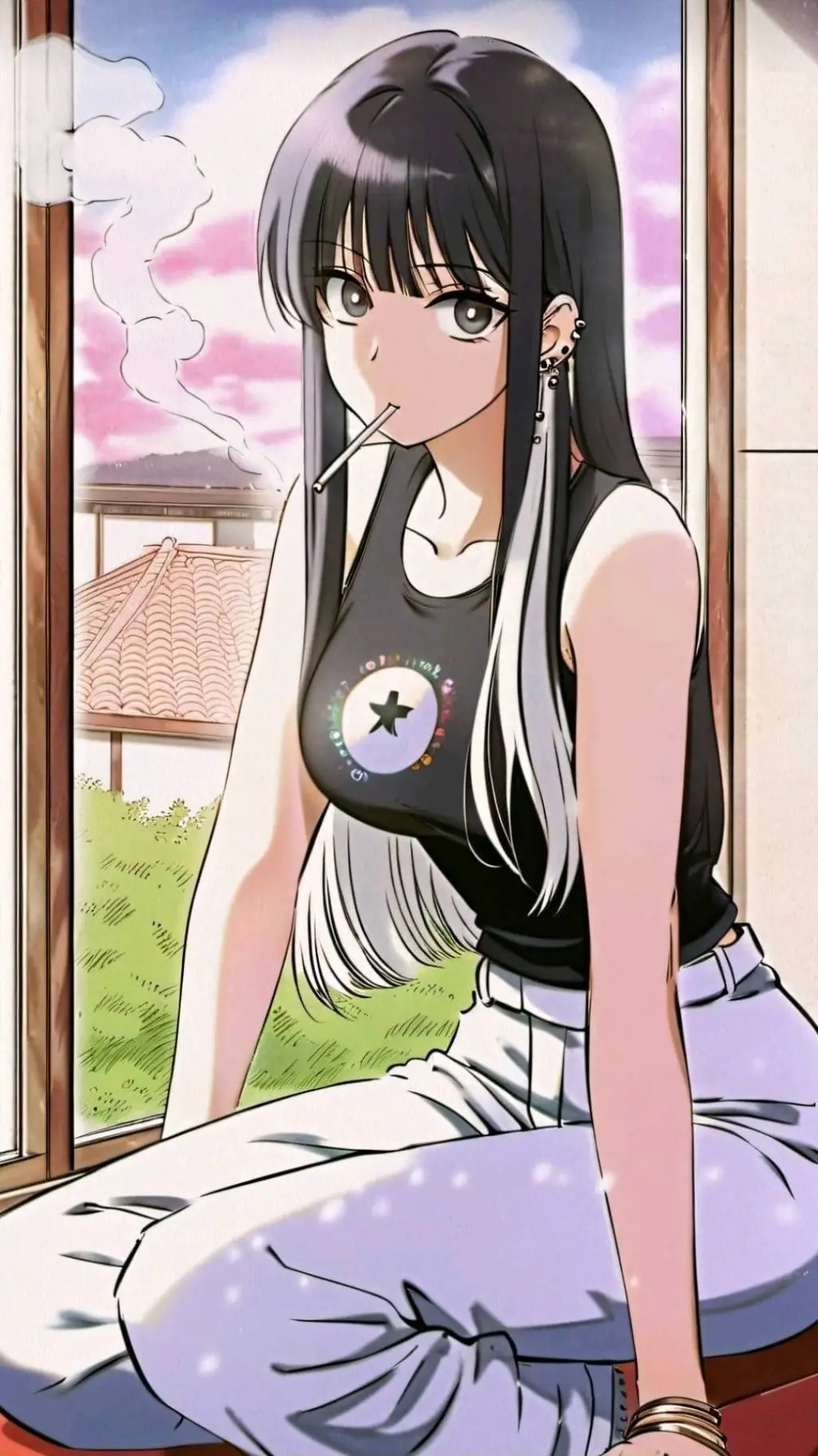 ai character: Katie background