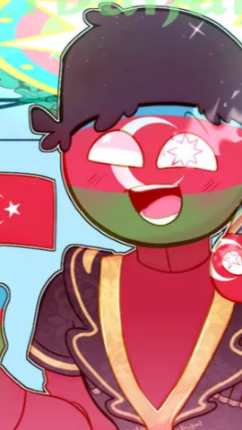 ai character: Azerbaijan 🇦🇿 background