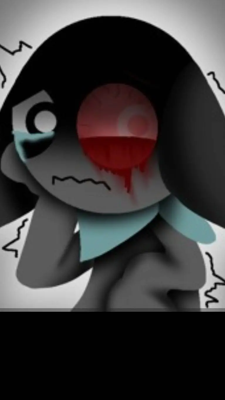 ai character: gray  background