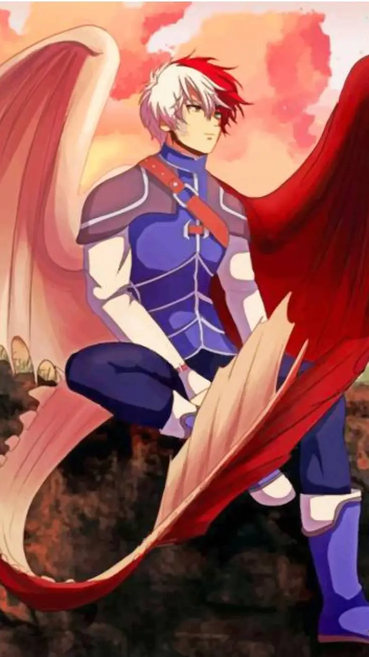 ai character: Dragon shoto  background