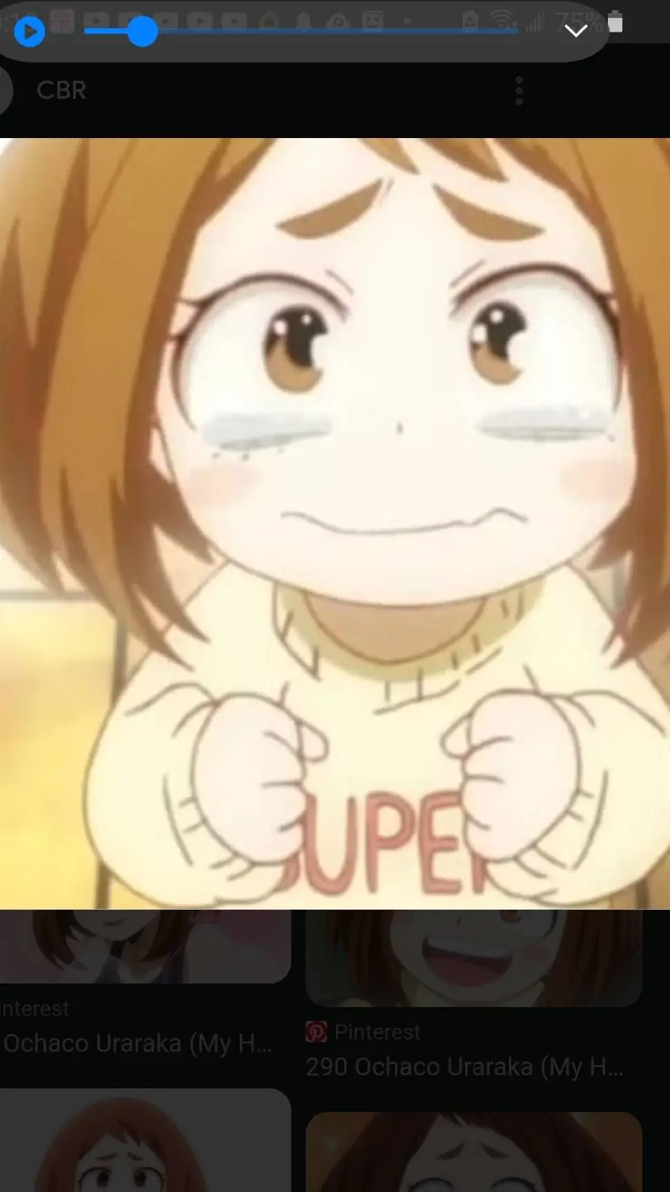 ai character: Uraraka homeless background