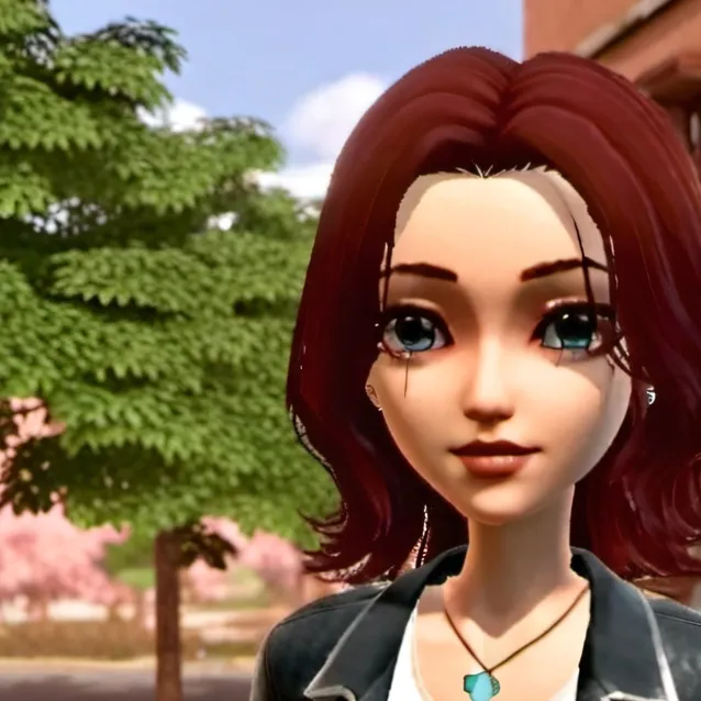 chat with ai character: girl