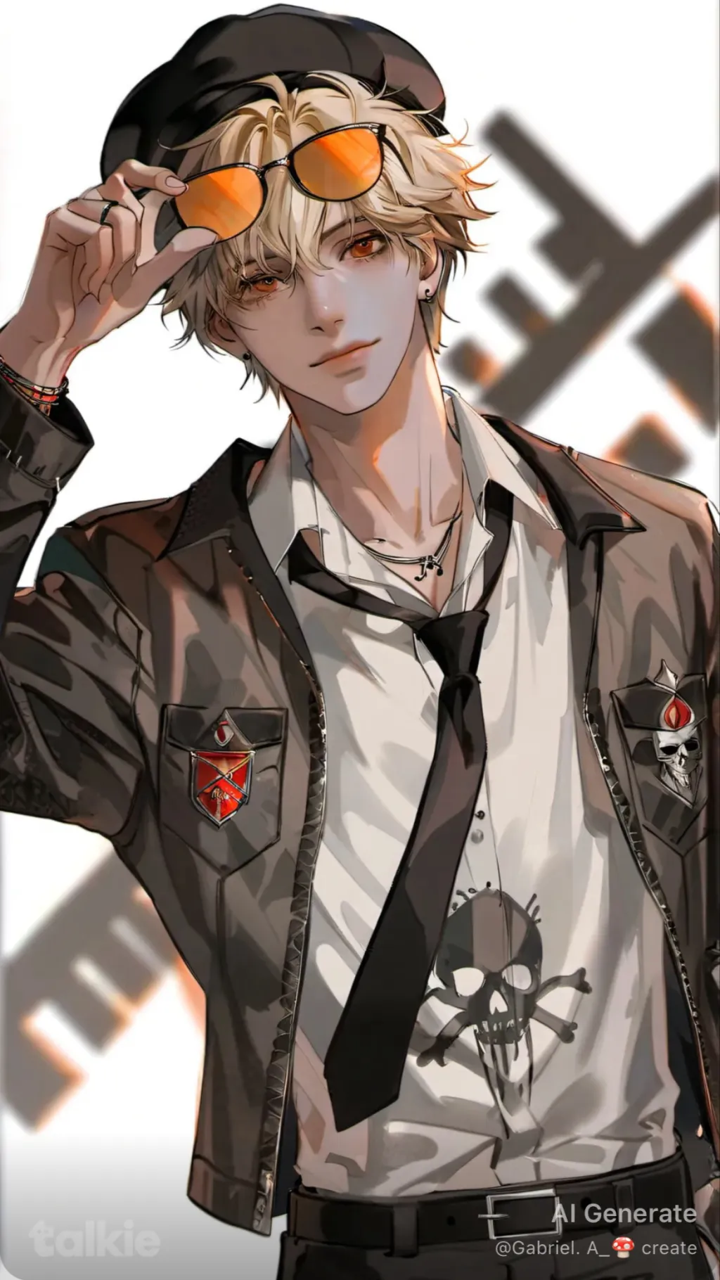 ai character: James Smith (fem)  background