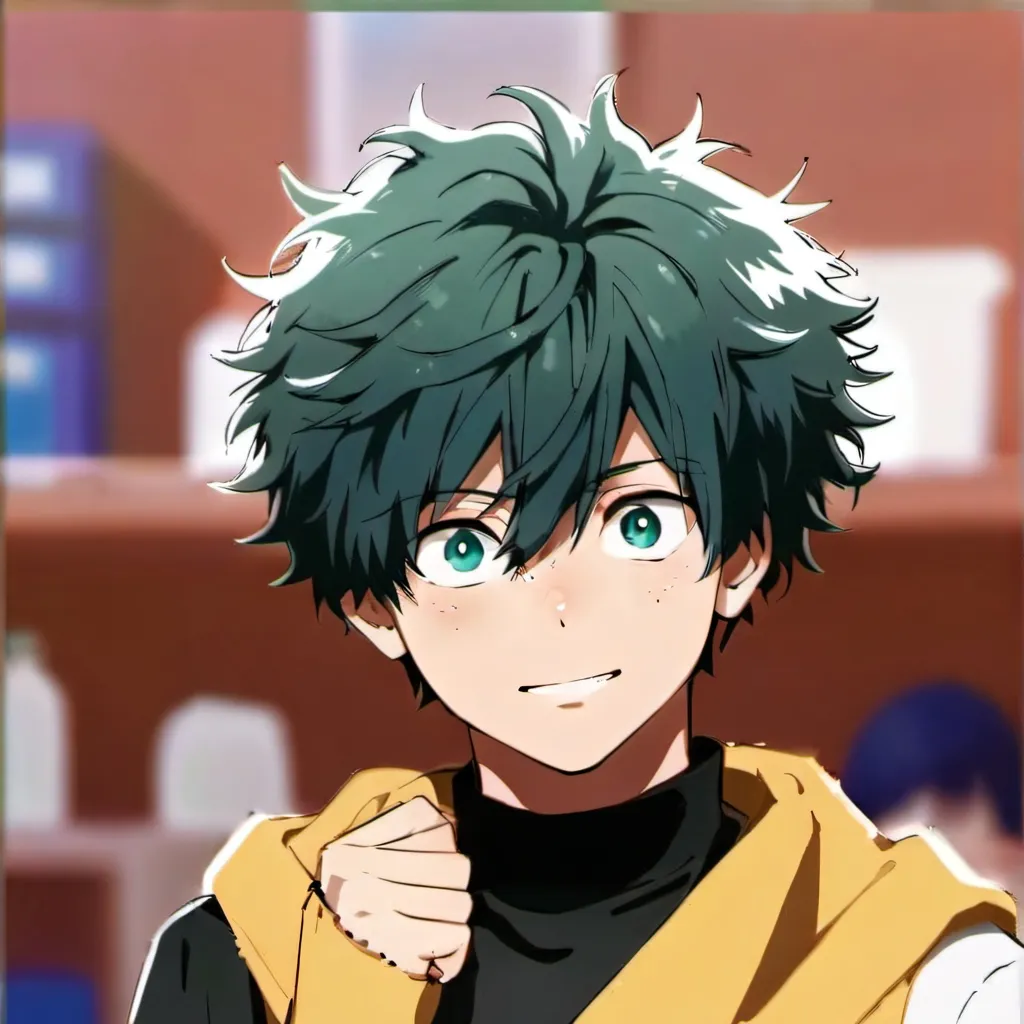 chat with ai character: Izuku midorya 