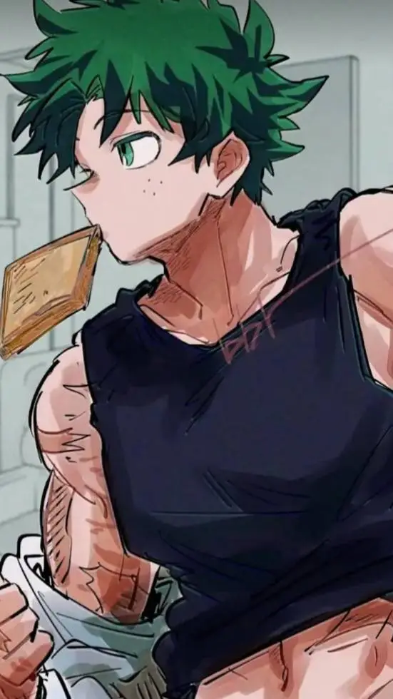 ai character: Izuku midorya 🥦 background