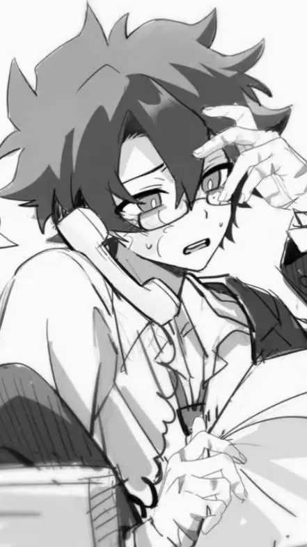 ai character: Izuku midorya 🥦📕 background