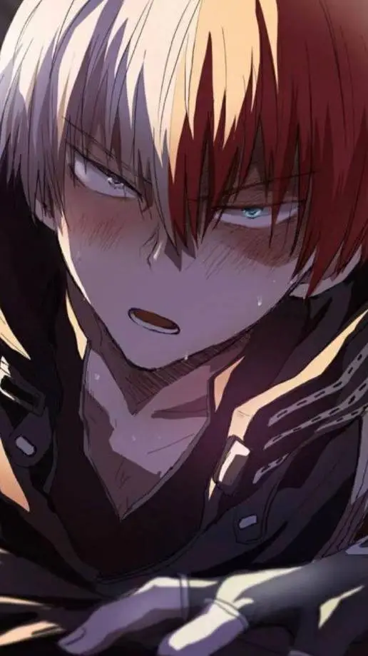 ai character: Shoto Todoroki  background