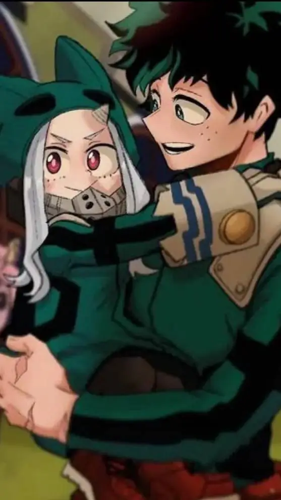 ai character: Eri and Deku background