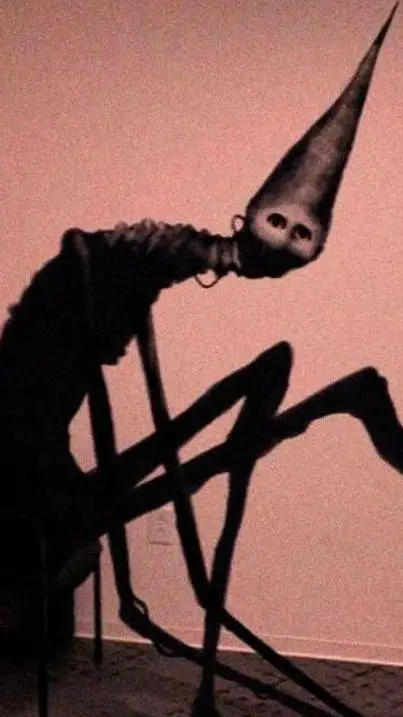 ai character: Analog horror background