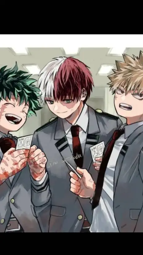 ai character: shoto deku baku background