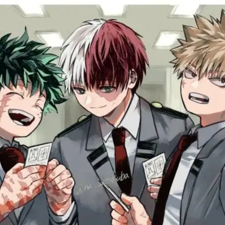 chat with ai character: shoto deku baku