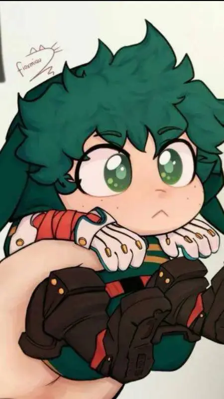ai character: bunny deku background