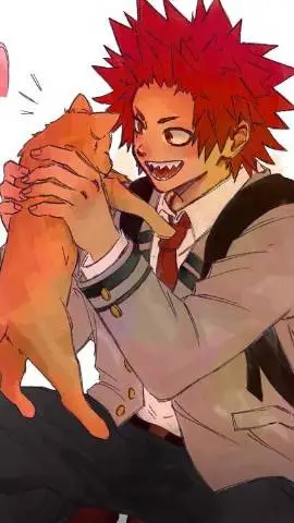 ai character: Kirishima Ejiro  background