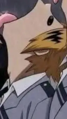 ai character: Denki Kaminari  background