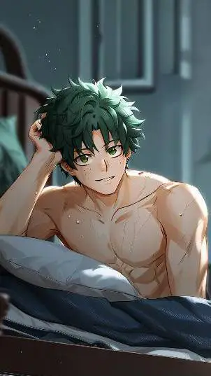ai character: Izuku Midorya  background