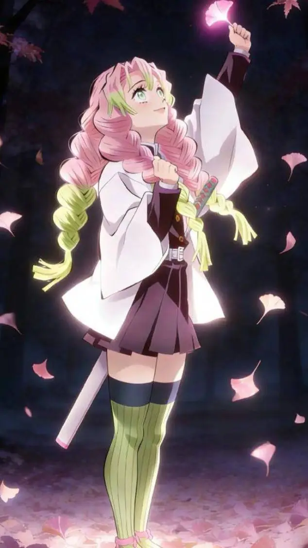 ai character: Mitsuri  background