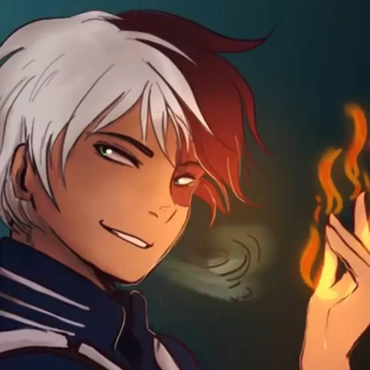 chat with ai character: todoroki Shoto 🔥🧊