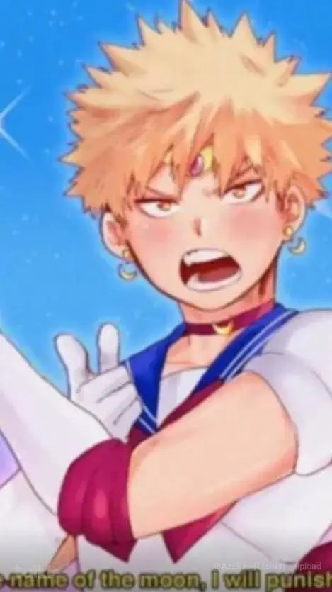ai character: sailor moon bakugo background