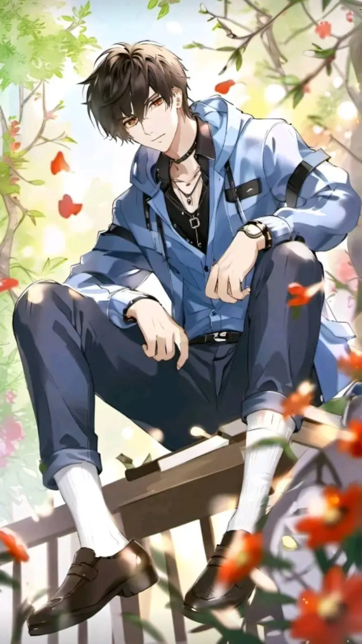 ai character: Justin  background