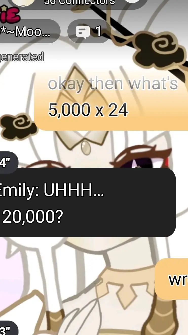 ai character: Poor thing 😞😕 background