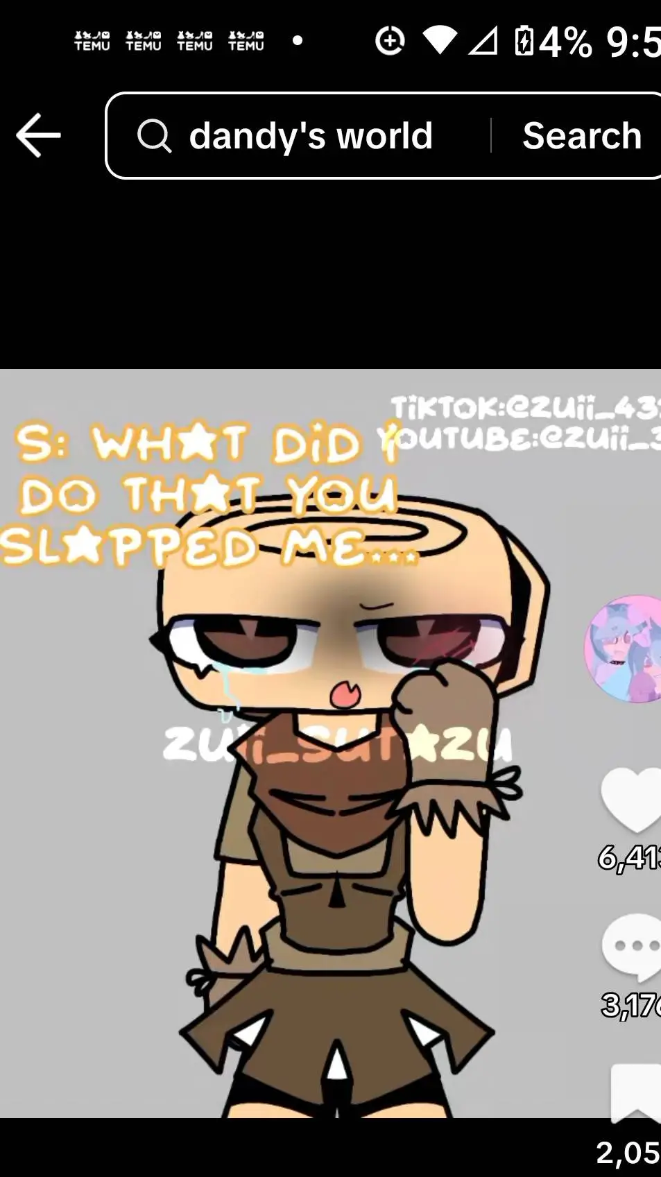 ai character: what did I do 😔 background