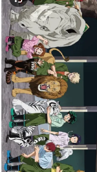ai character: MHA animals <3 background