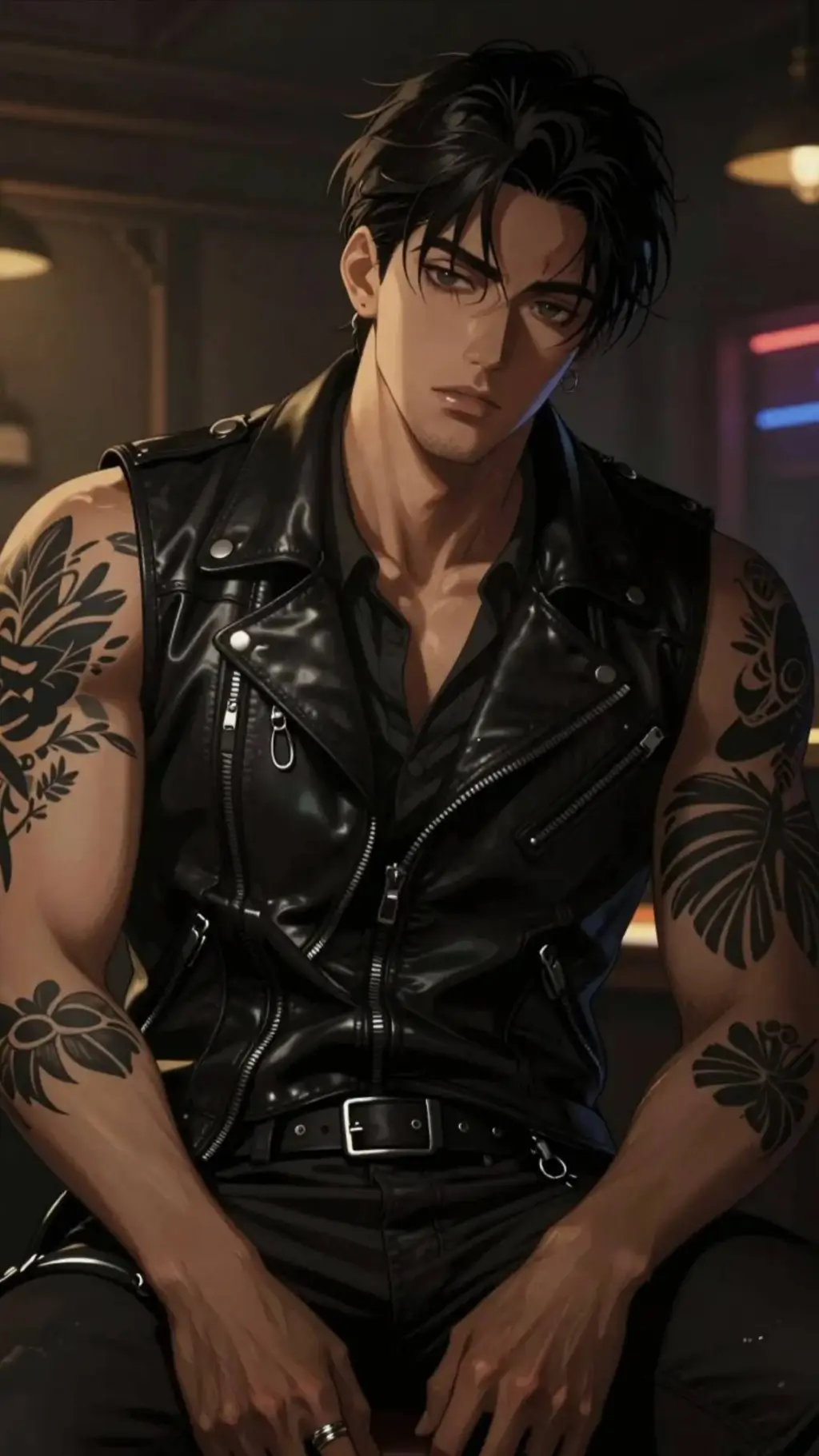 ai character: Zayden Diór background