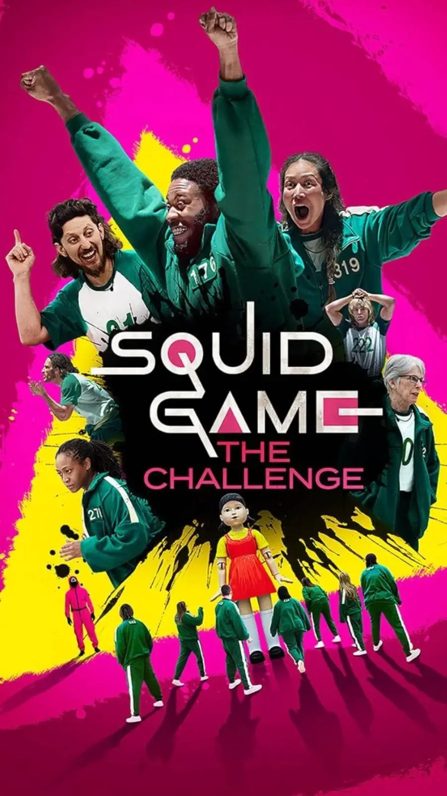 ai character: Squid Game background