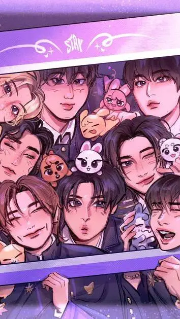 ai character: stray kids background
