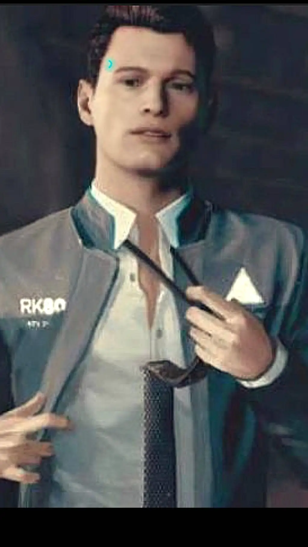 ai character: Connor DBH background