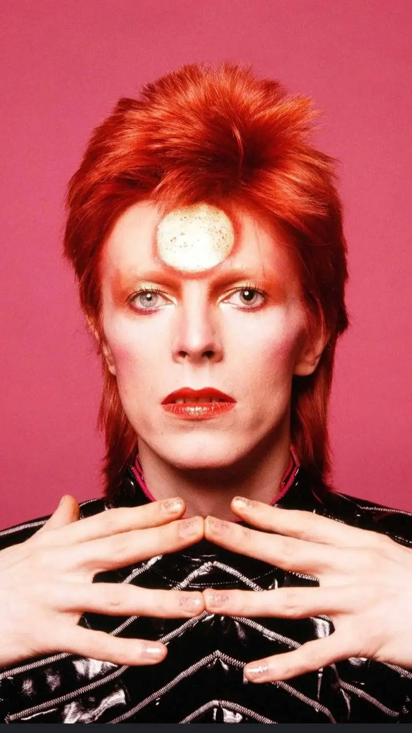 ai character: David Bowie background