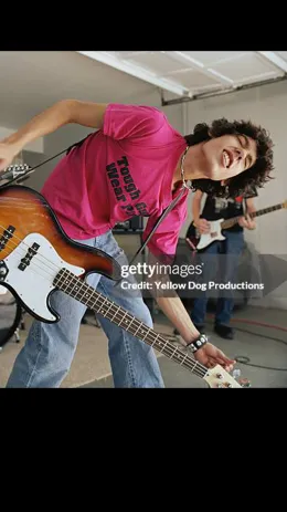 ai character: Teenage GarageBand background