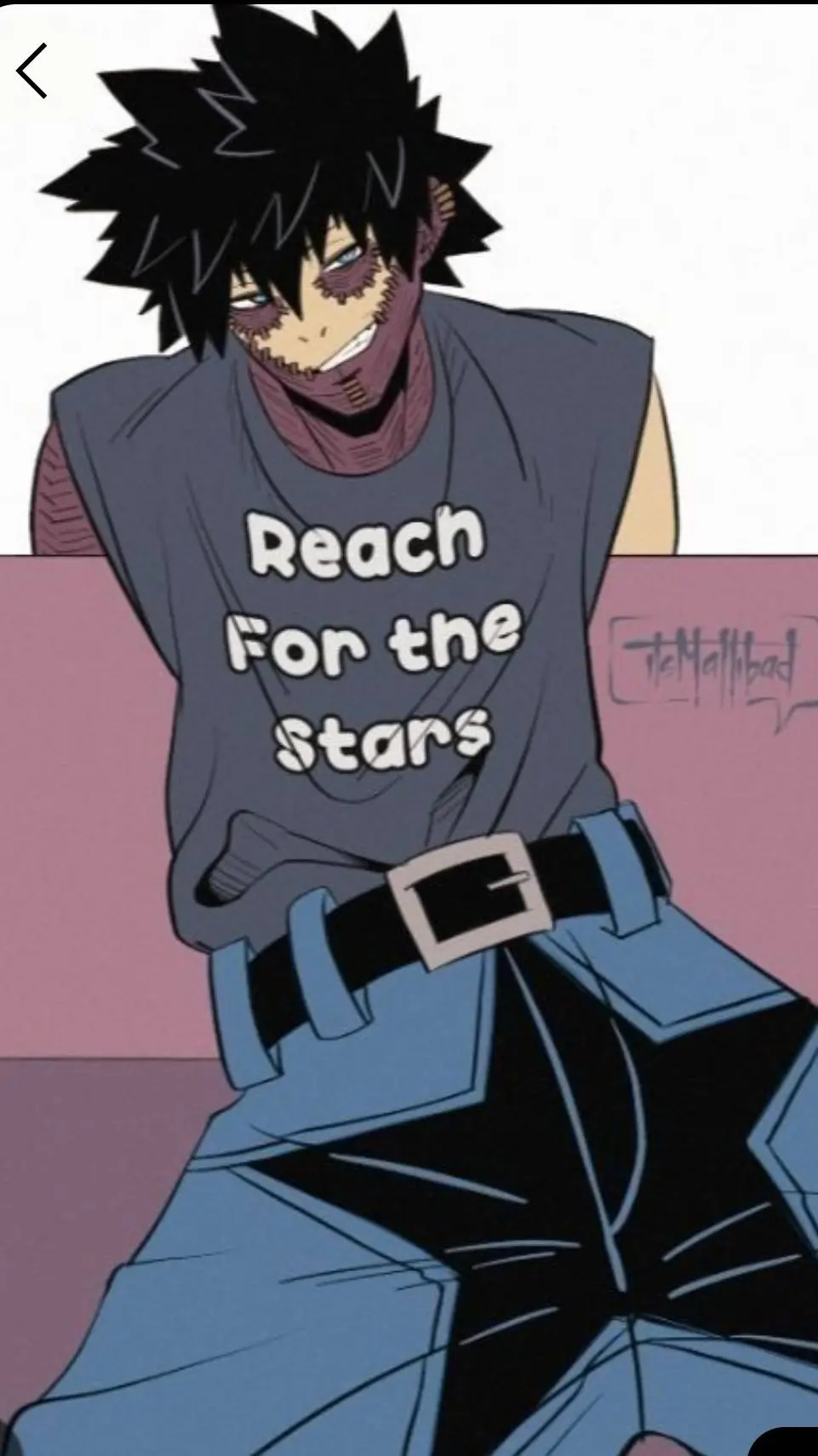 ai character: dabi background