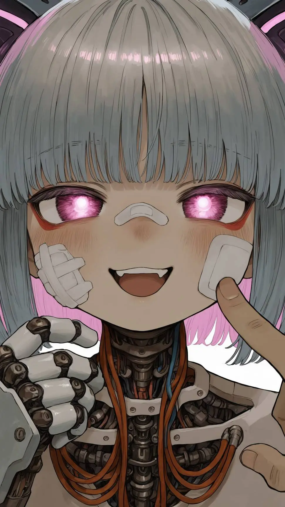 ai character: ИИшка  background
